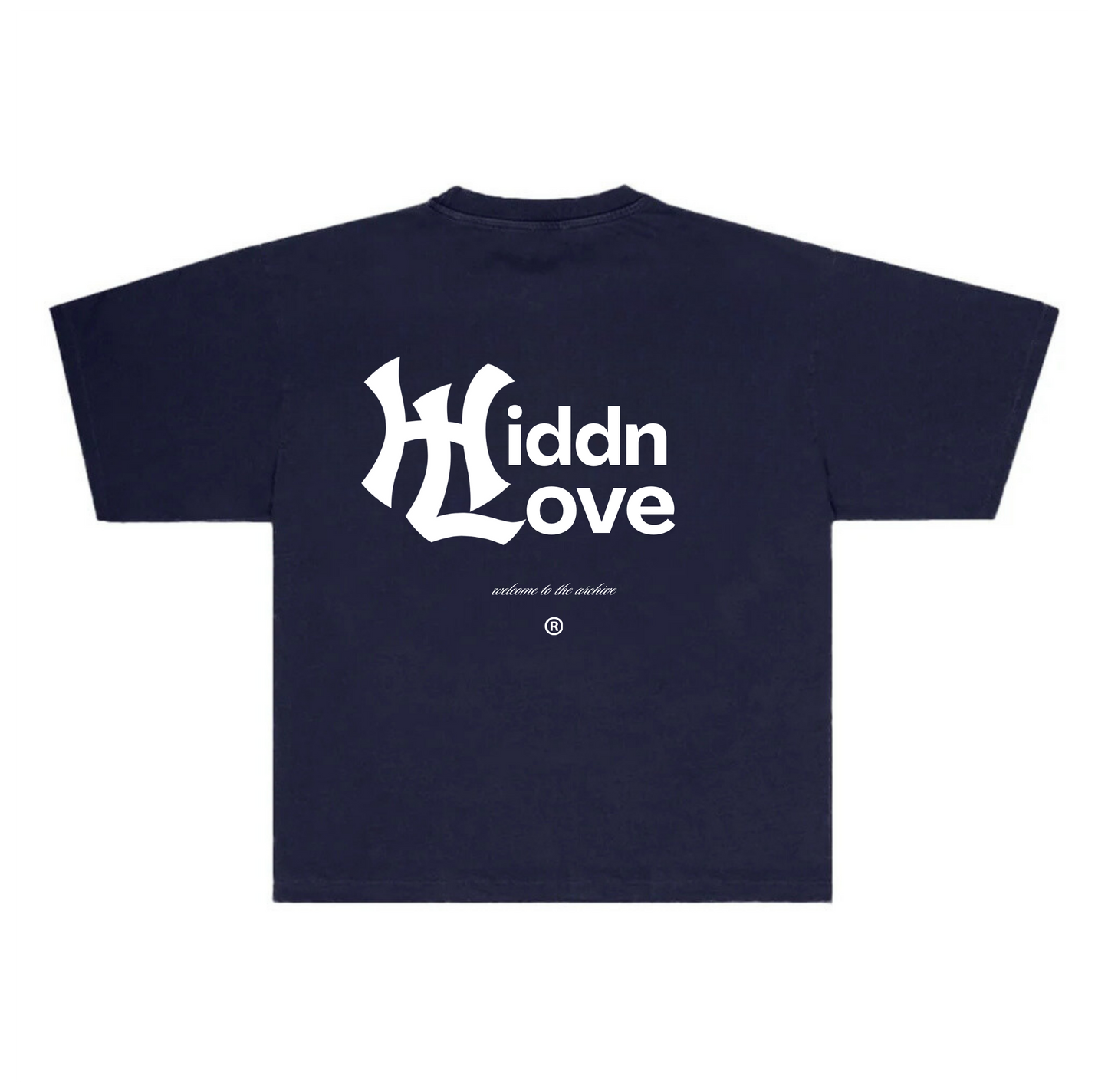 Yankees “Hiddn Love” Blue Tee