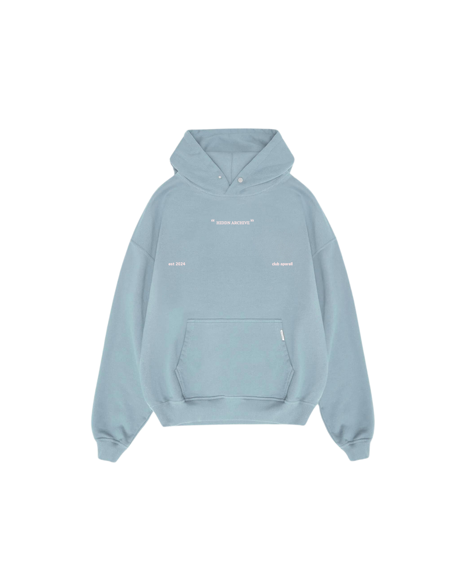 Hiddn in the archive Baby Blue Hoodie
