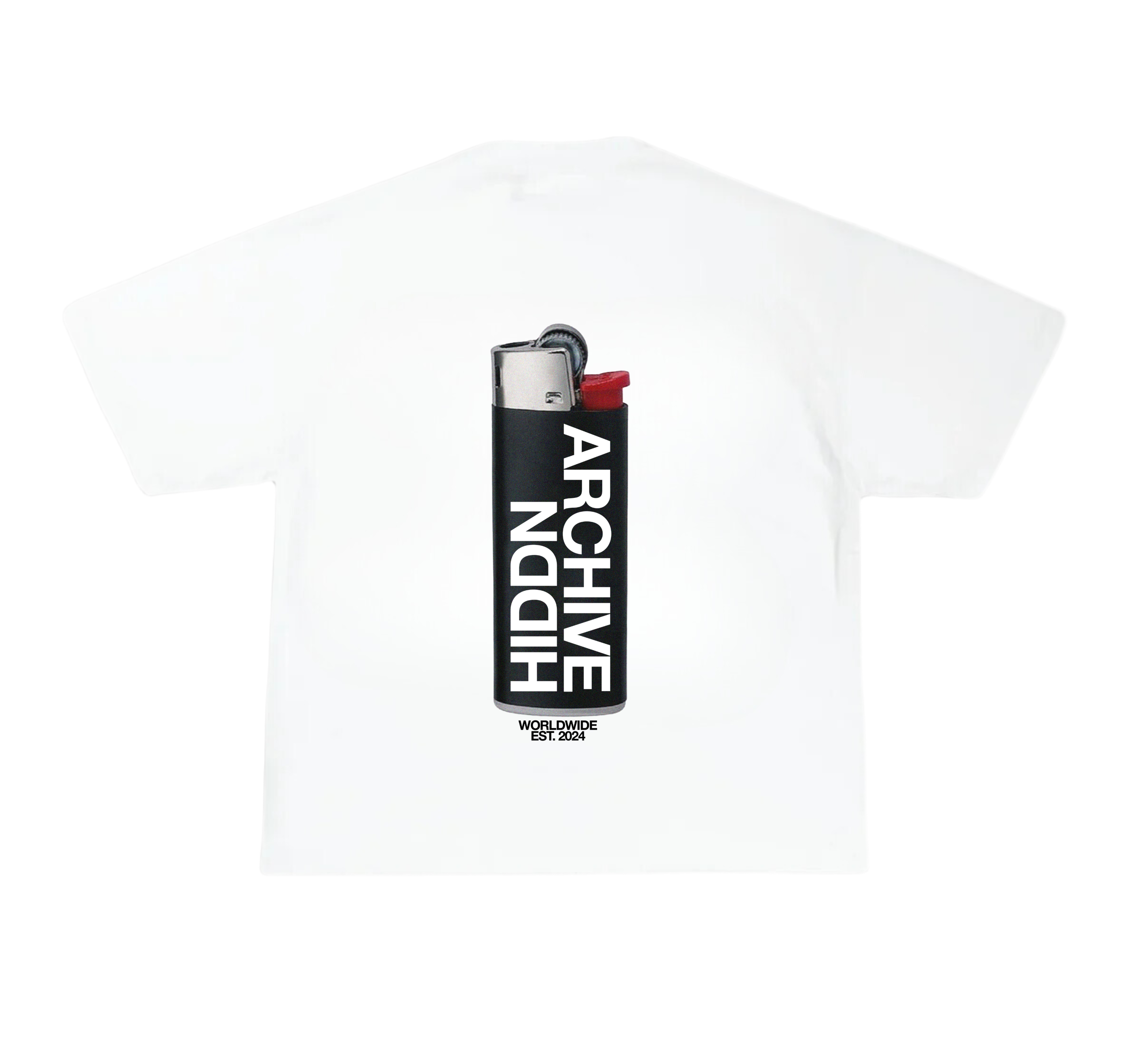 Hiddn Lighter Graphic Oversized Tee