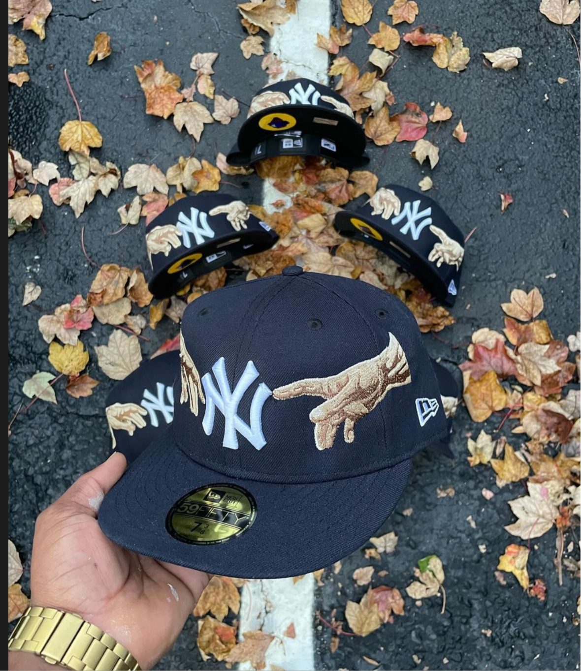 Hiddn Hands Yankee Cap