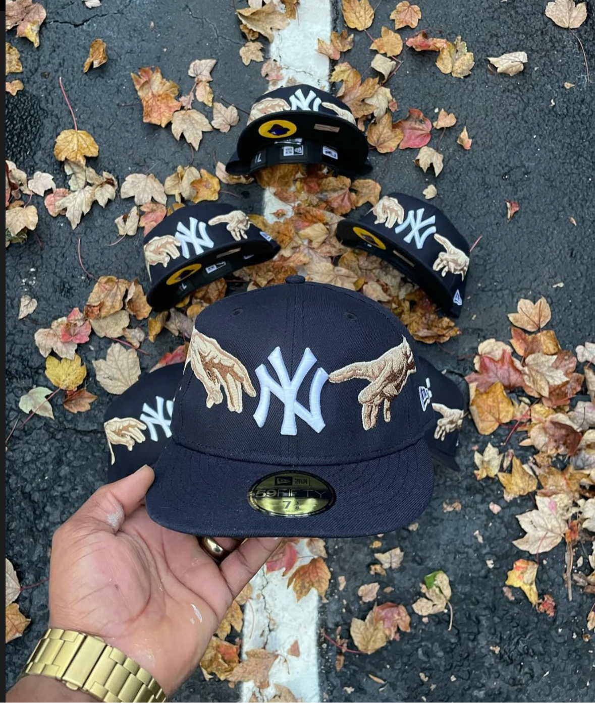 Hiddn Hands Yankee Cap