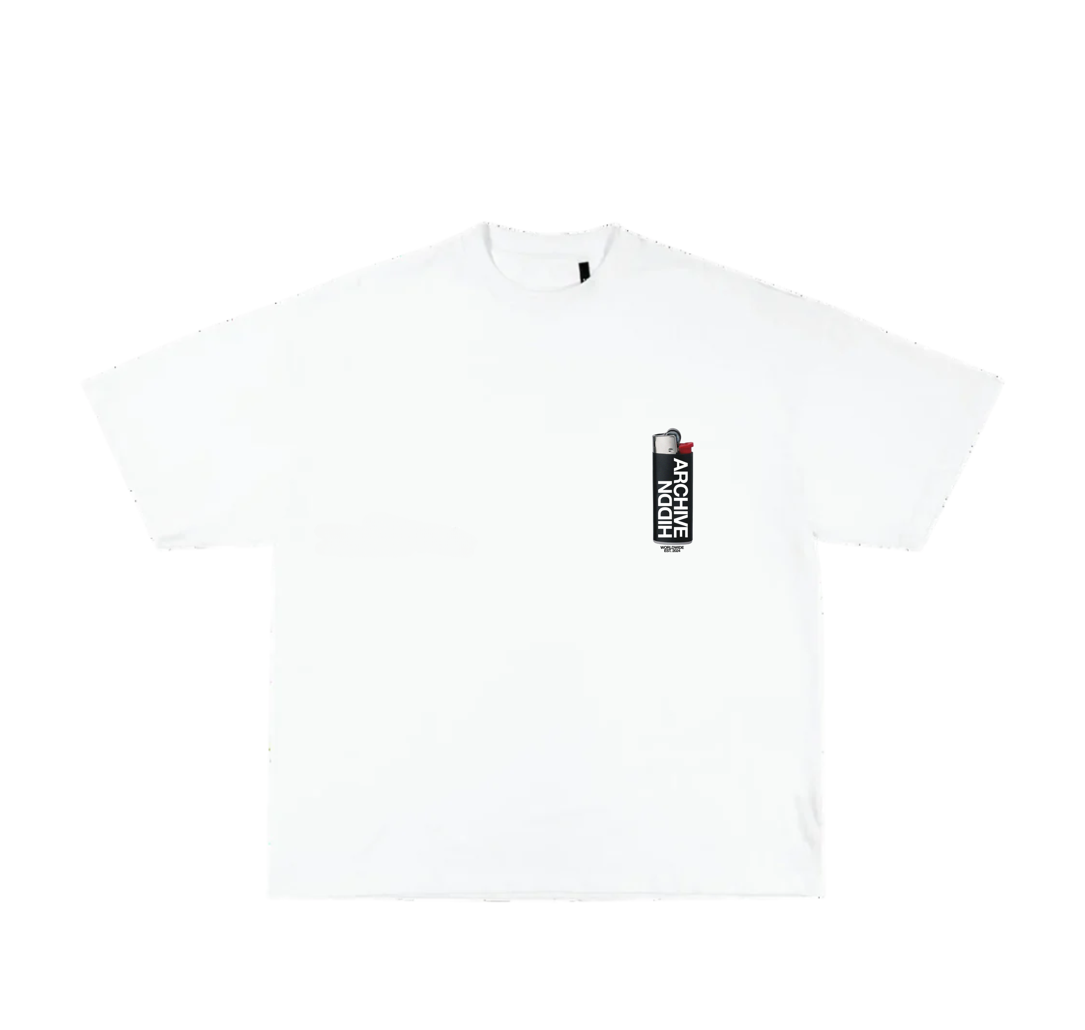 Hiddn Lighter Graphic Oversized Tee