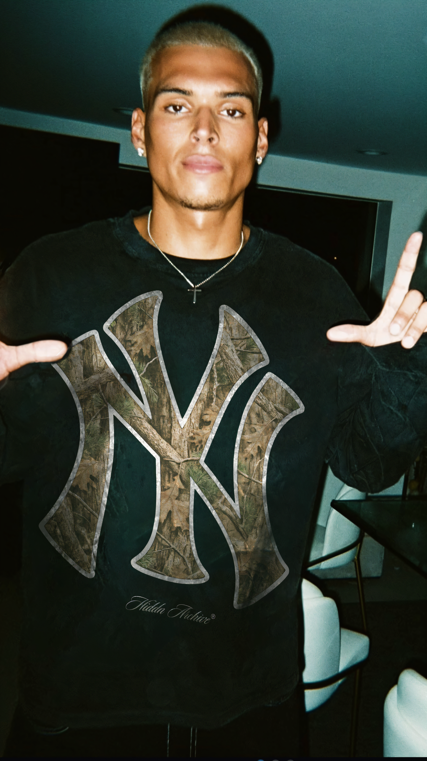 Hiddn Camo Yankee Long Sleeve