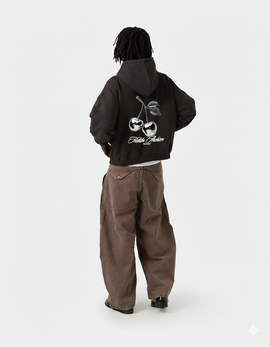 "Chrome Cherry" Hiddn Hoodie