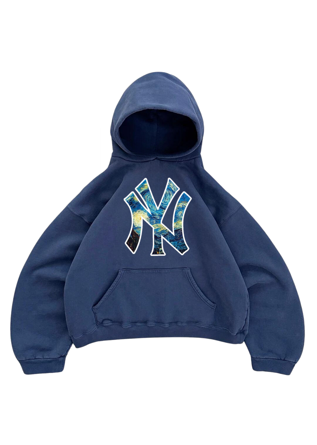 Heavy Weight Starry Night Yankees Hoodie