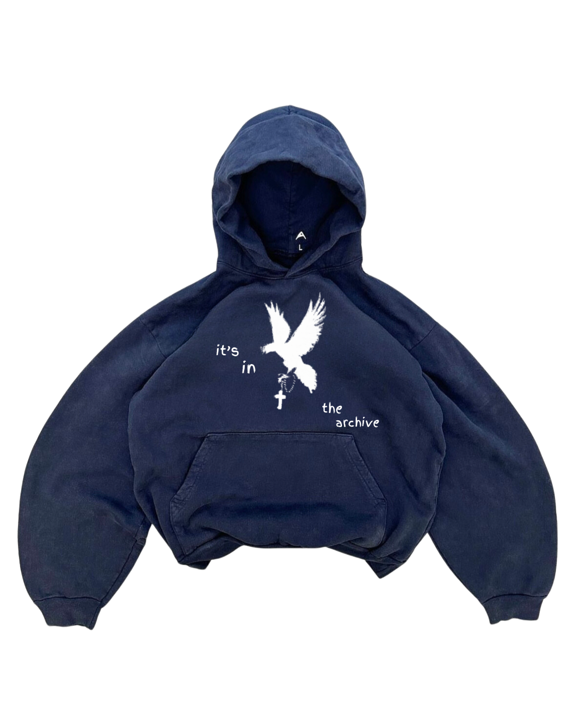 Boxy Vintage Wings Heavy hoodie
