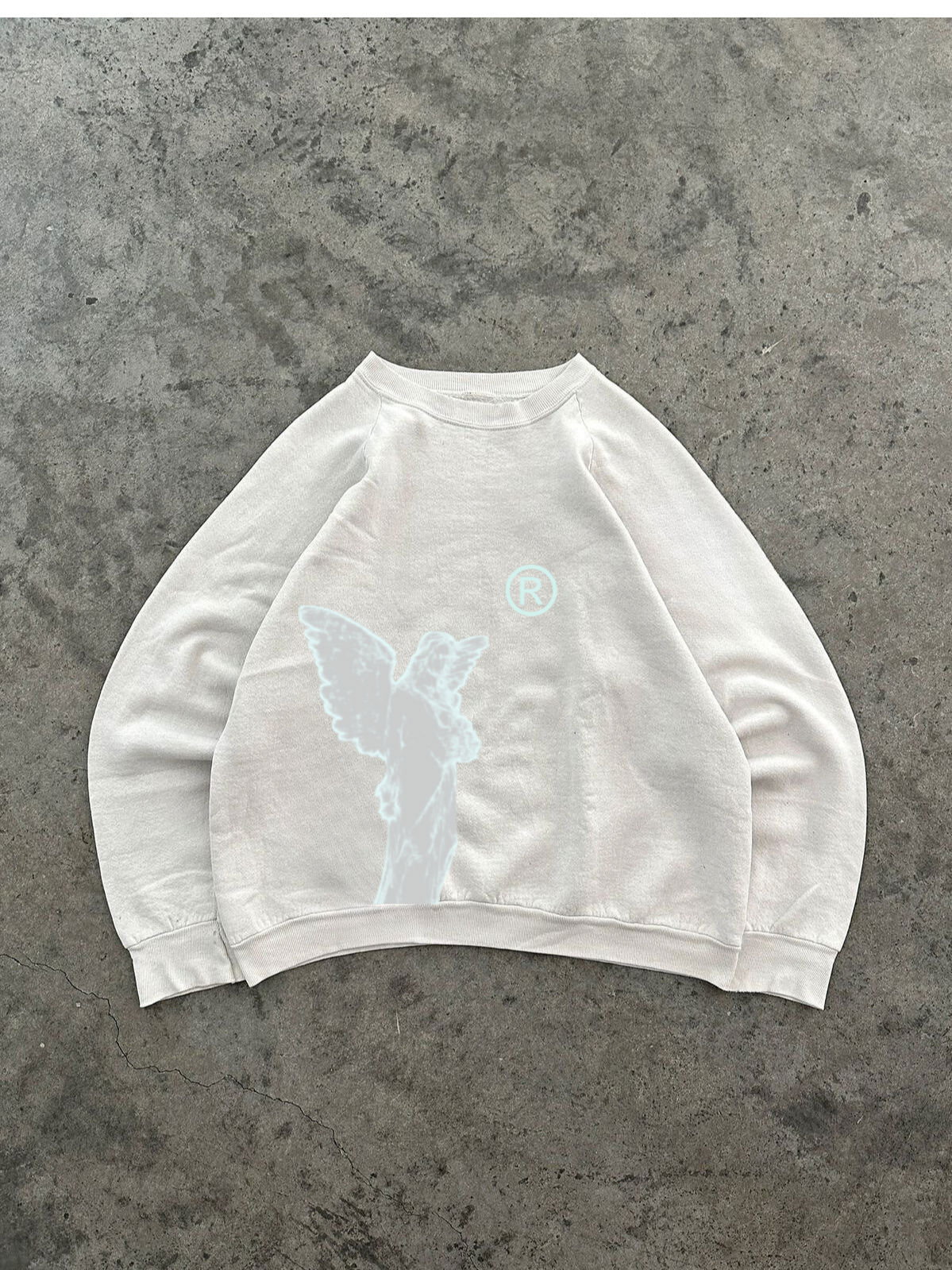 Hiddn Angel Oversized Luxury Crew Neck