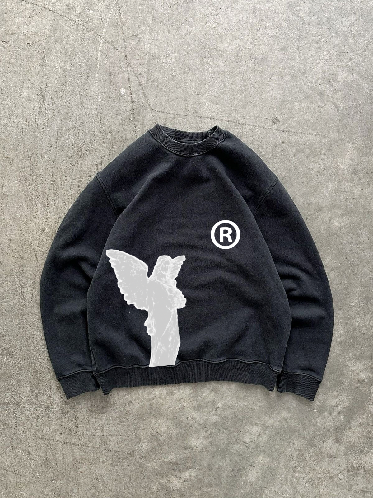 Hiddn Angel Oversized Luxury Crew Neck
