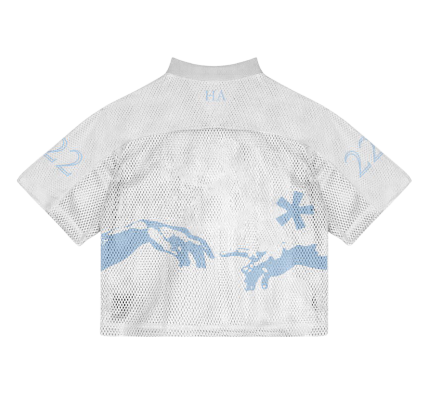 Hiddn Archive Cropped Varsity Jersey