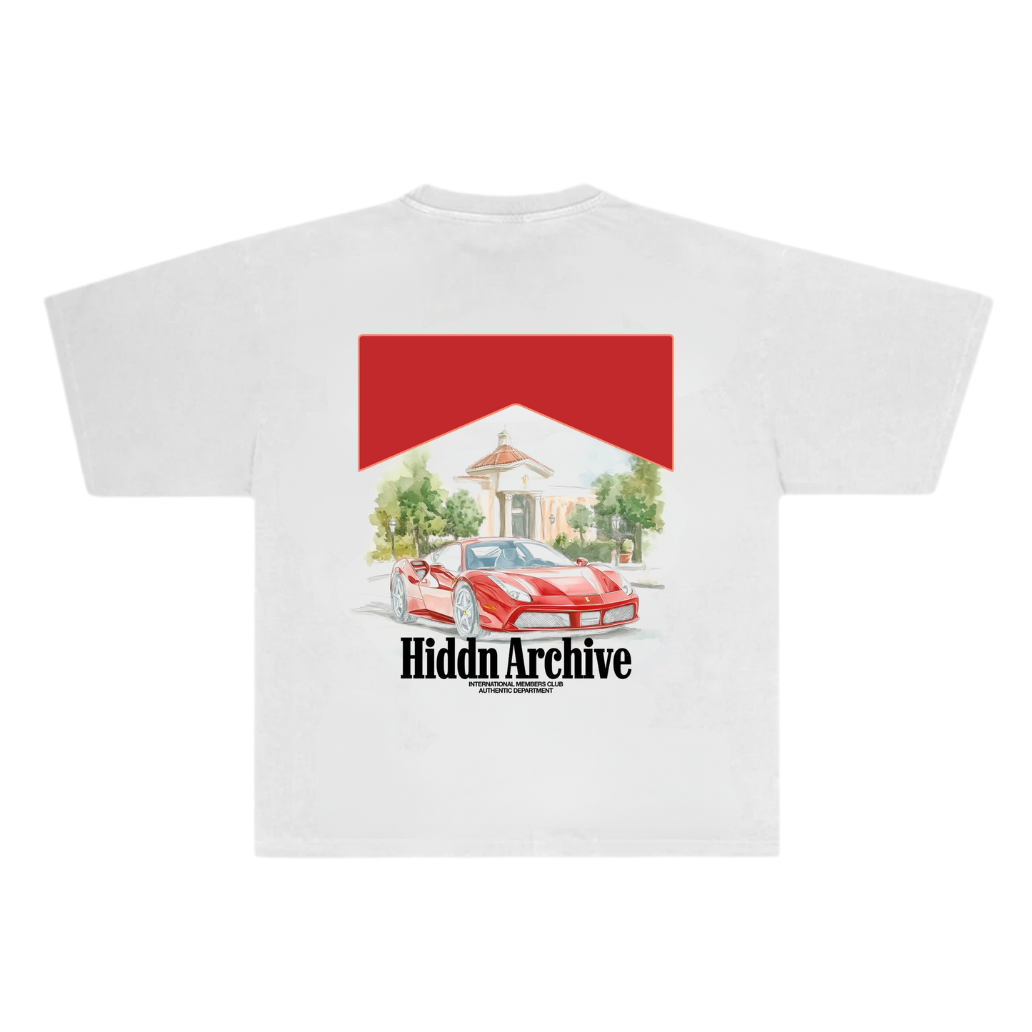 Hiddn “Monaco Marlboro” Graphic Tee