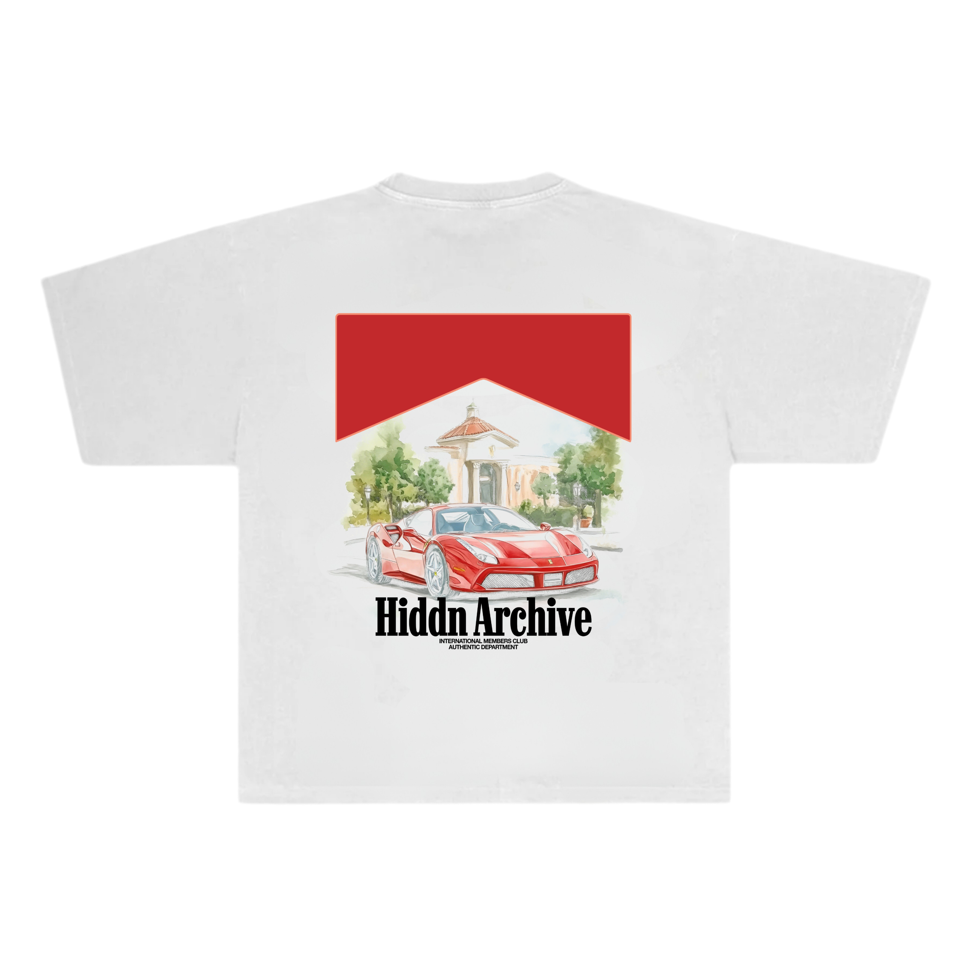 Hiddn “Monaco Marlboro” Graphic Tee