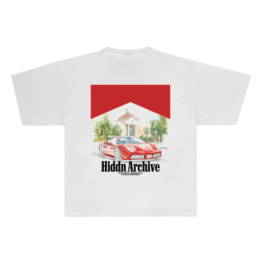 Hiddn “Monaco Marlboro” Graphic Tee