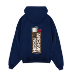 Hiddn “Cheetah Lighter” Navy Hoodie
