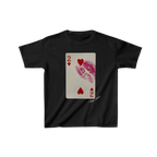 “Kiss Playing Card” Hiddn Baby Tee