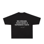“Big Dreams” Black Tee
