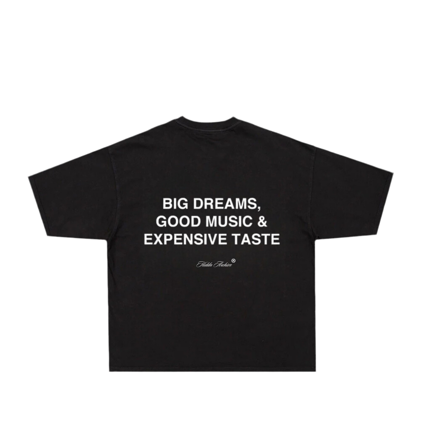 “Big Dreams” Black Tee