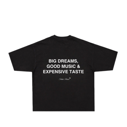 “Big Dreams” Black Tee