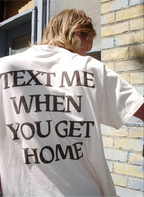 “Text me” Hiddn tees