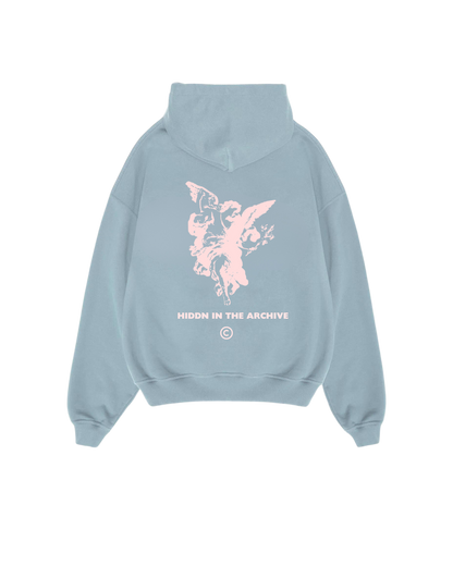 Hiddn in the archive Baby Blue Hoodie