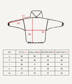 “Rose” Grey Fade Heavy weight Hoodie