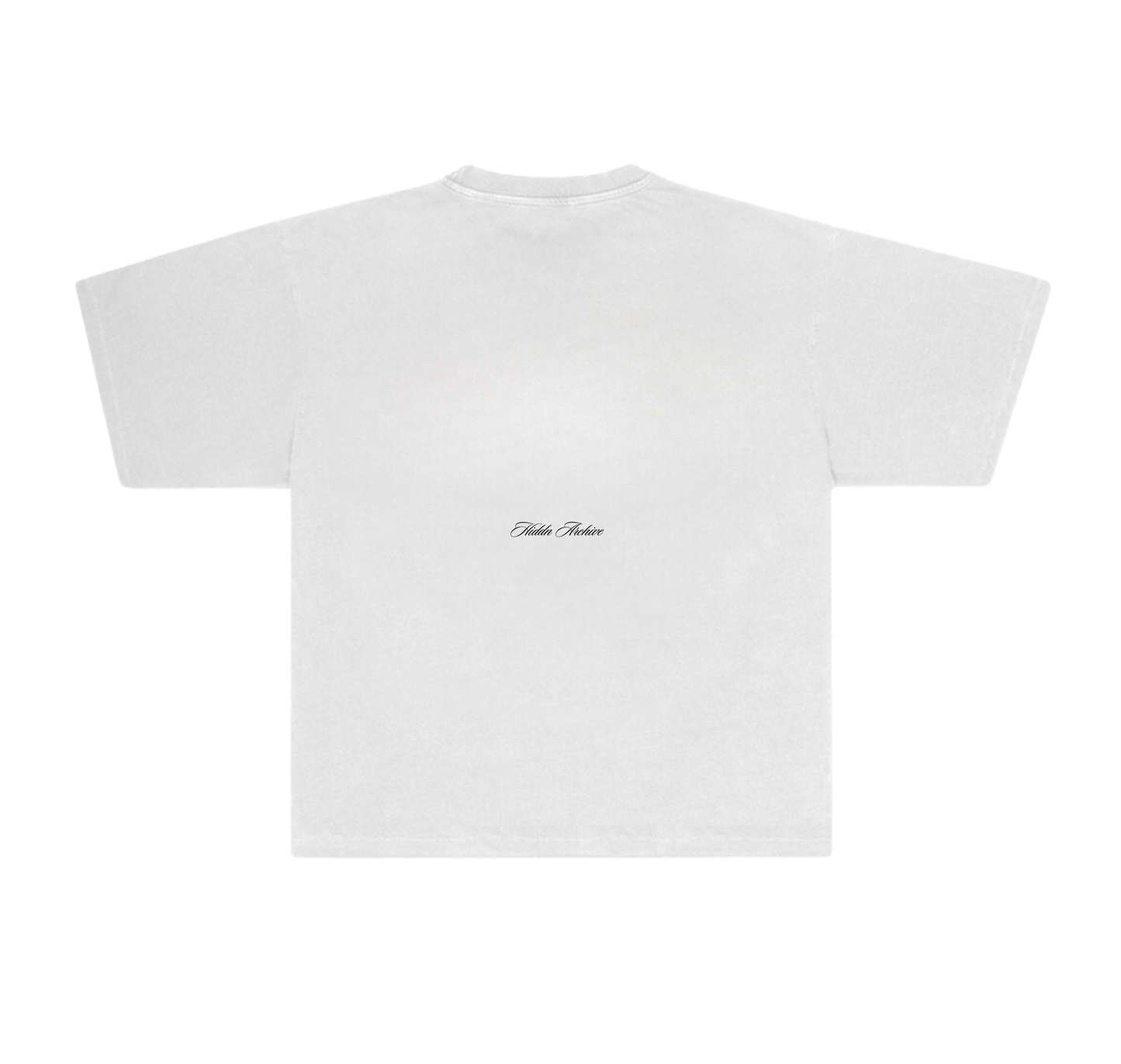 “Mask off” Hiddn White Graphic Tee