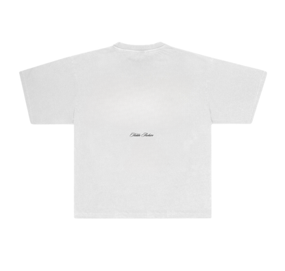 “Mask off” Hiddn White Graphic Tee