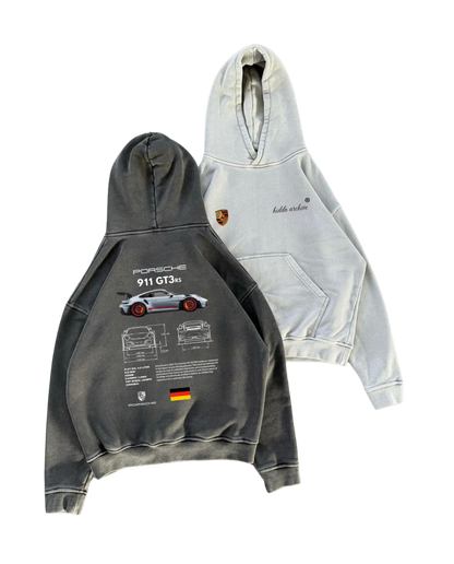 “Porsche Industry” Hiddn Heavy Weight Hoodie