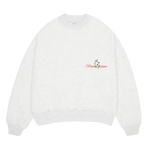 “To whom” Grey Sweater