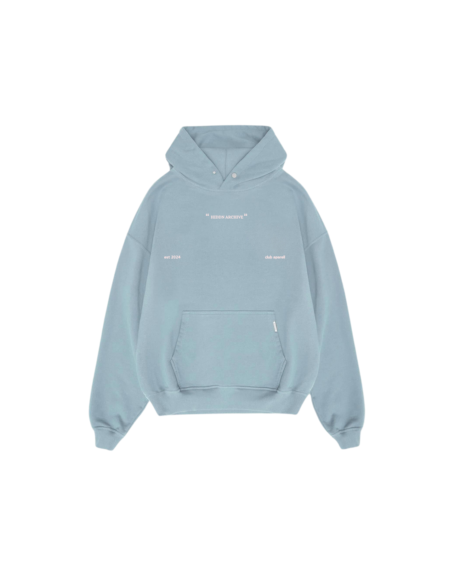 Hiddn in the archive Baby Blue Hoodie