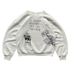 “flowered habits”  Archive Heavy Weight Sweatshirt