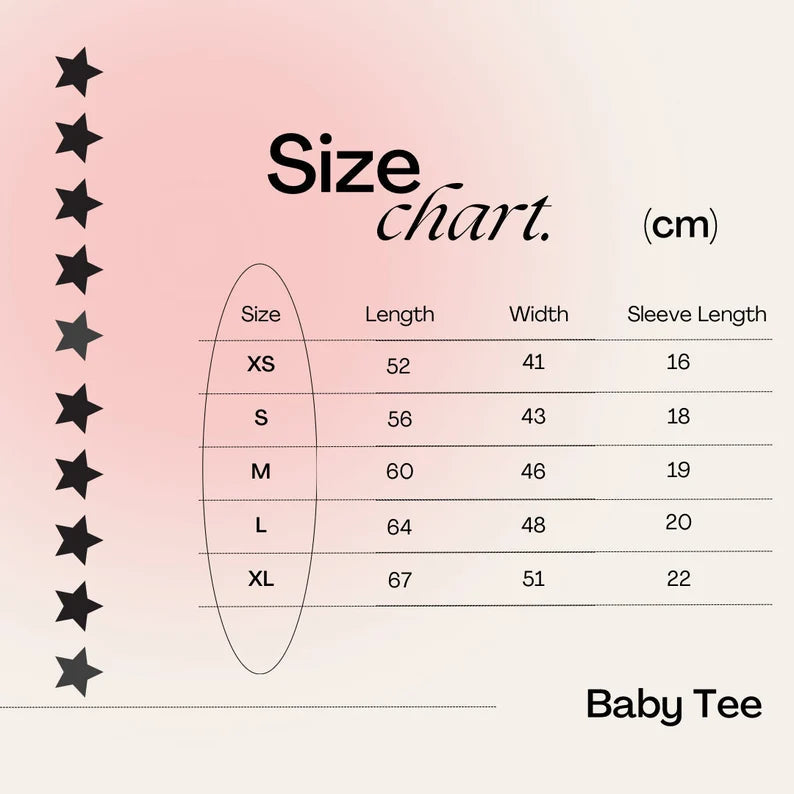 Blue Star Hiddn Baby Tees