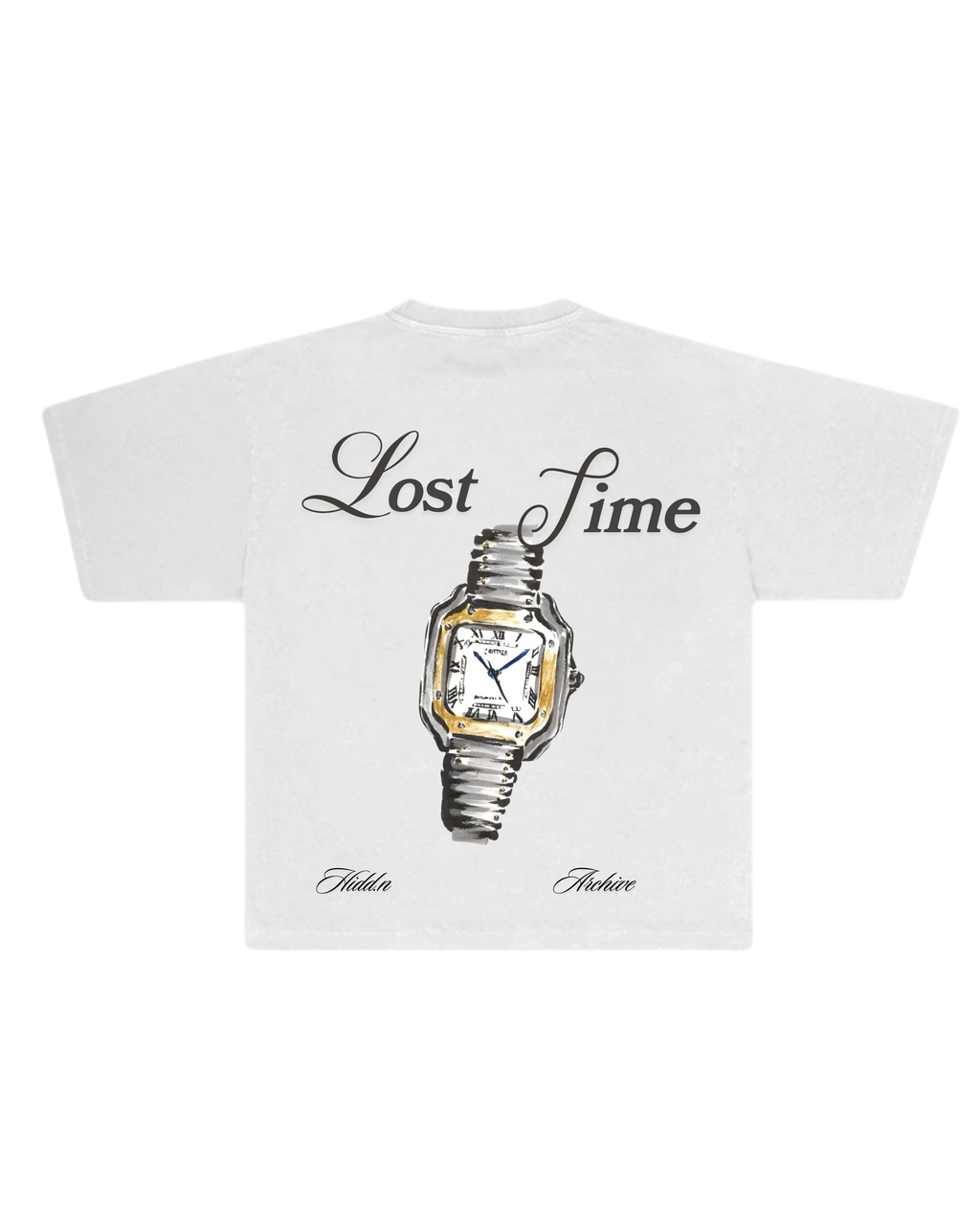 Hiddn “Lost Time” Blue Graphic Tee