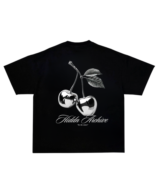 "Chrome Cherry" Graphic Tee