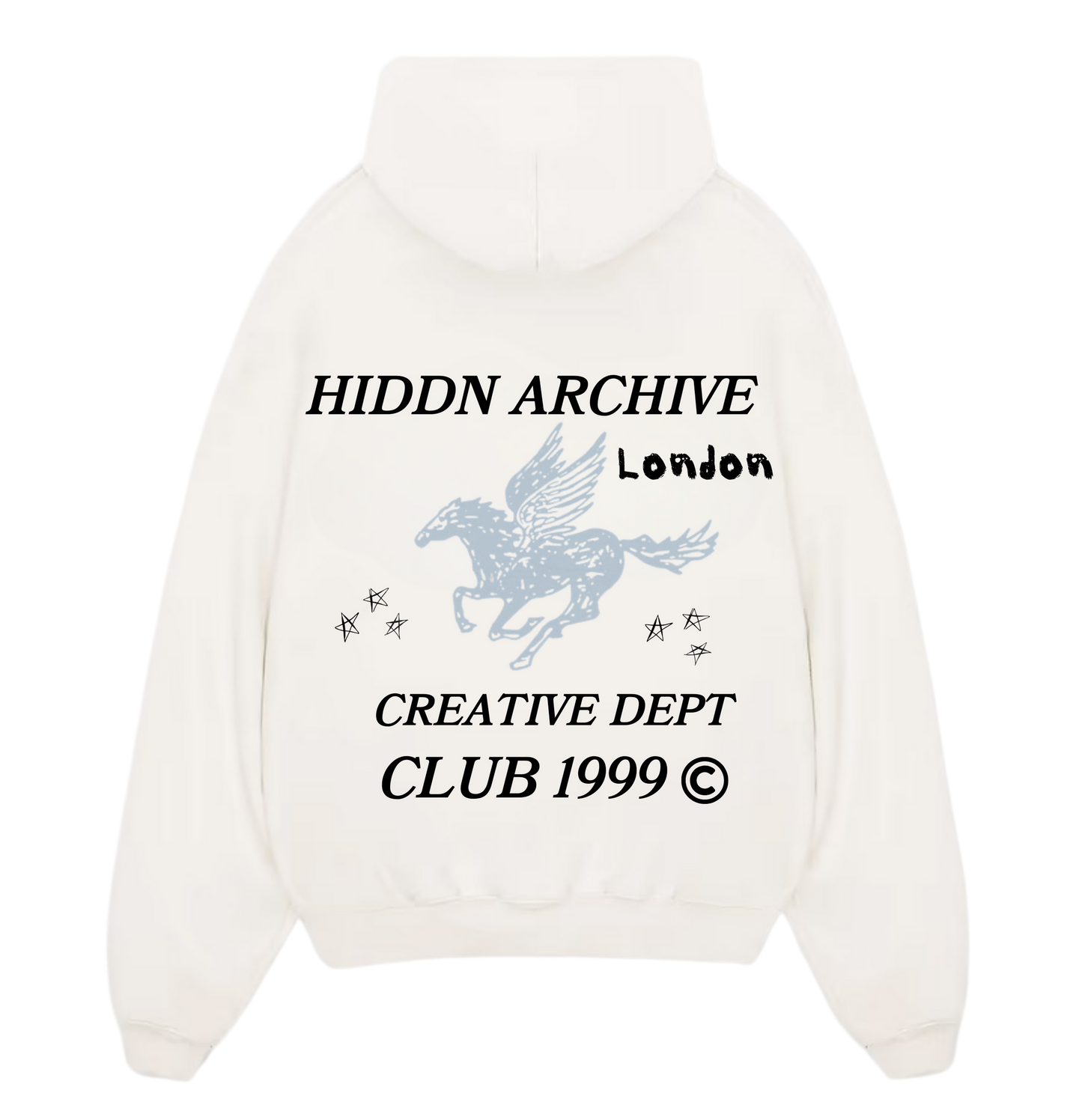 Hiddn “London Club”  Heavy Weight Hoodie