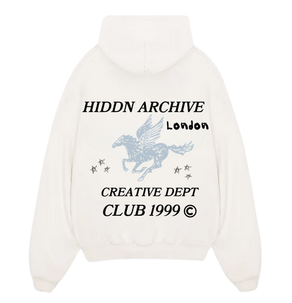 Hiddn “London Club”  Heavy Weight Hoodie