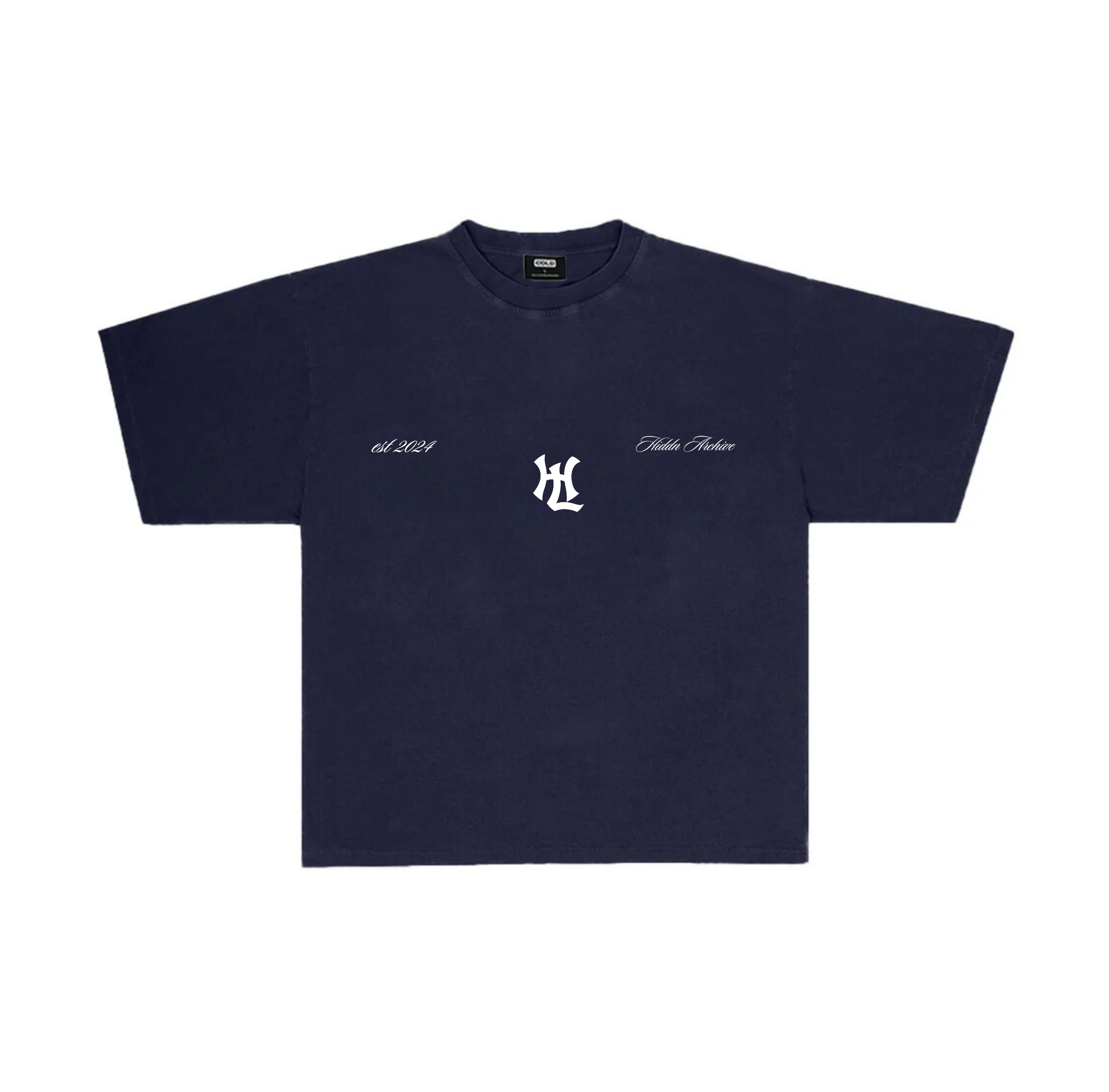 Yankees “Hiddn Love” Blue Tee