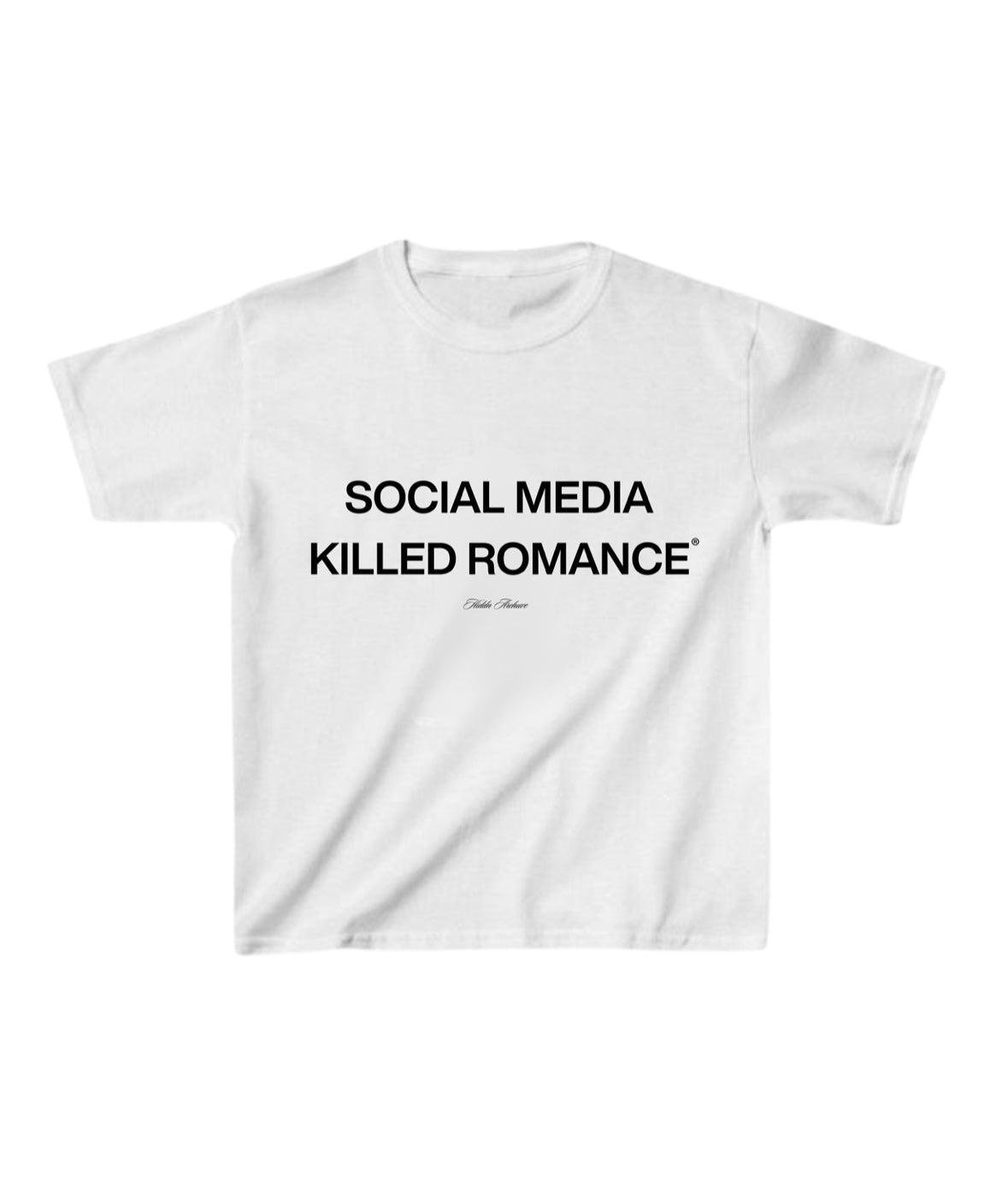 “Social media” Baby Tee