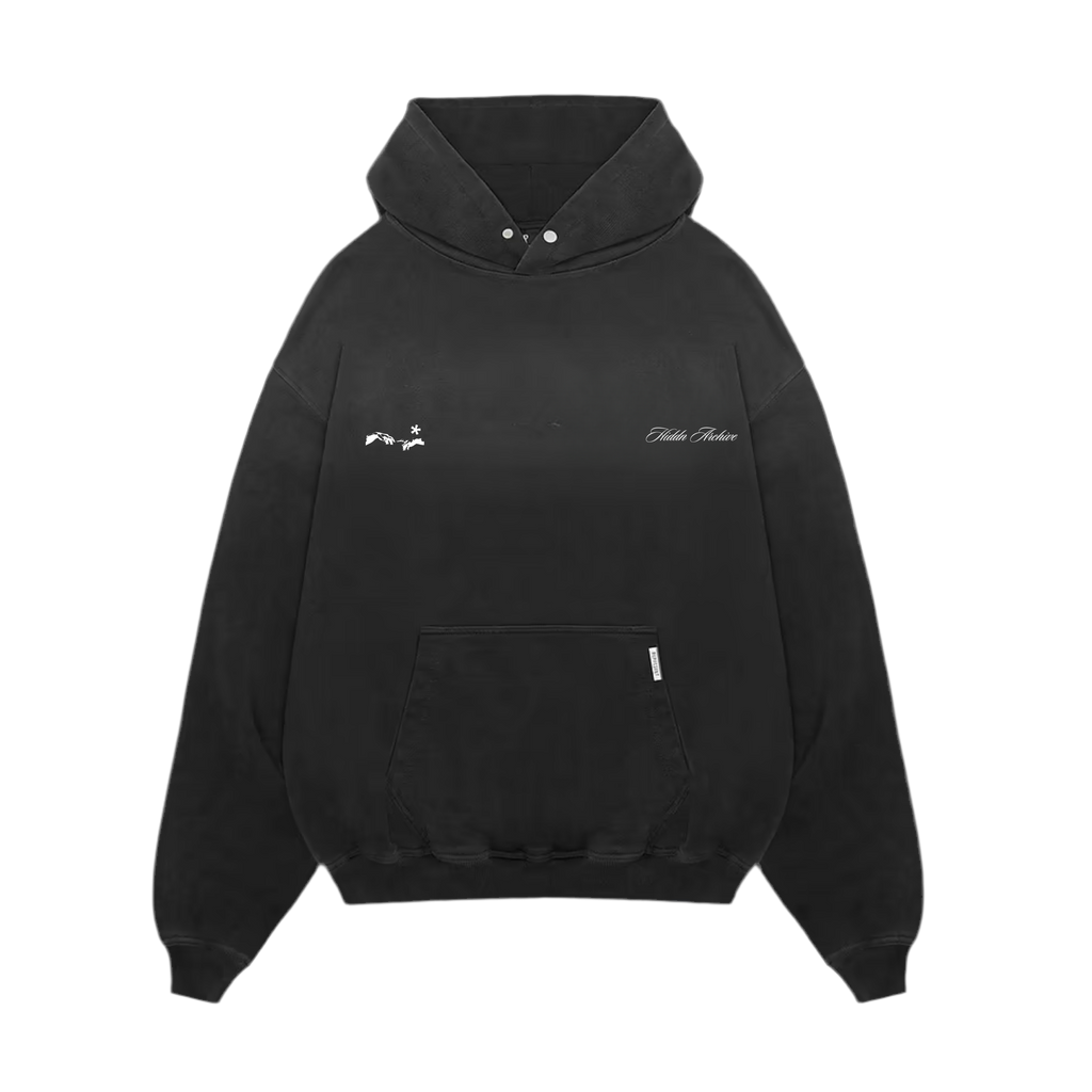 “Big Dreams” Black Fade Hiddn Hoodie