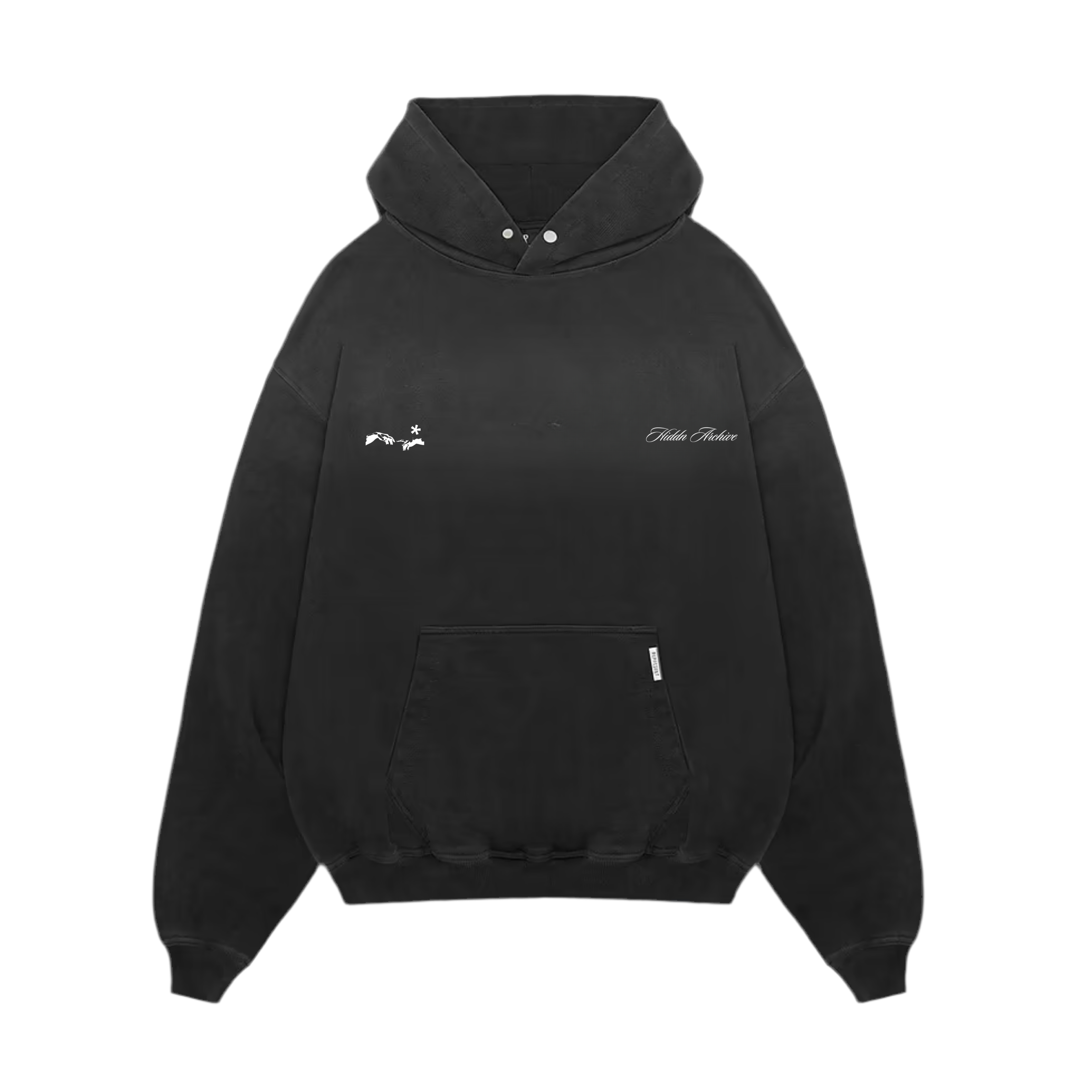 “Big Dreams” Black Fade Hiddn Hoodie