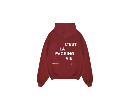 “Cest la” Hiddn Heavy Weight Hoodie