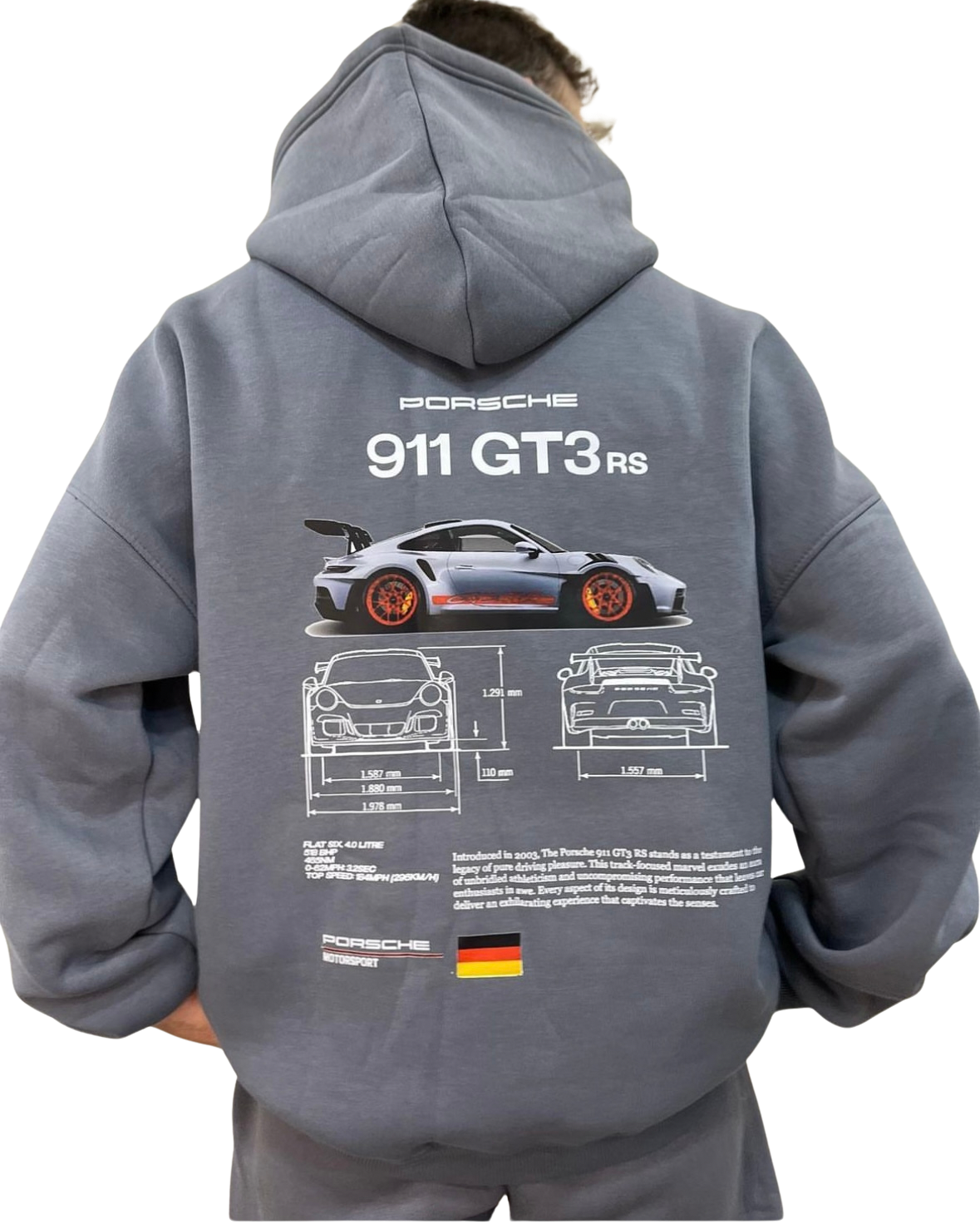 “Porsche Industry” Hiddn Heavy Weight Hoodie