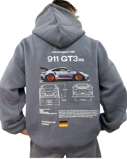 “Porsche Industry” Hiddn Heavy Weight Hoodie