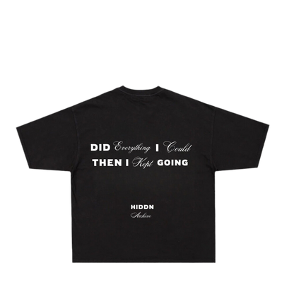 “Did everything i could” Hiddn Tee