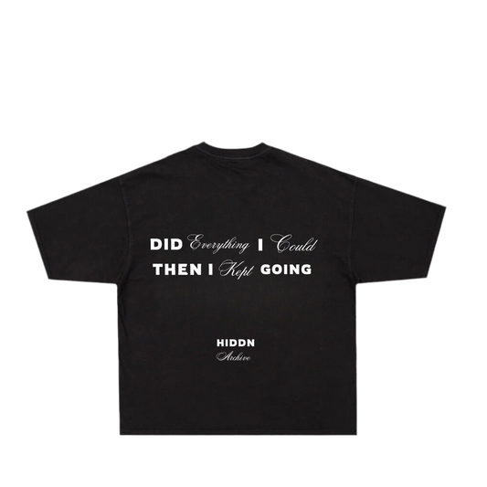 “Did everything i could” Hiddn Tee