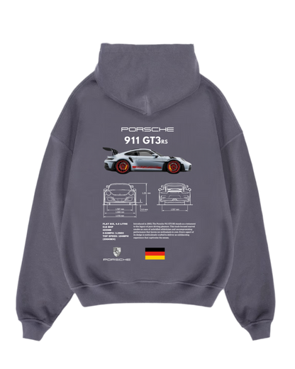 “Porsche Industry” Hiddn Heavy Weight Hoodie