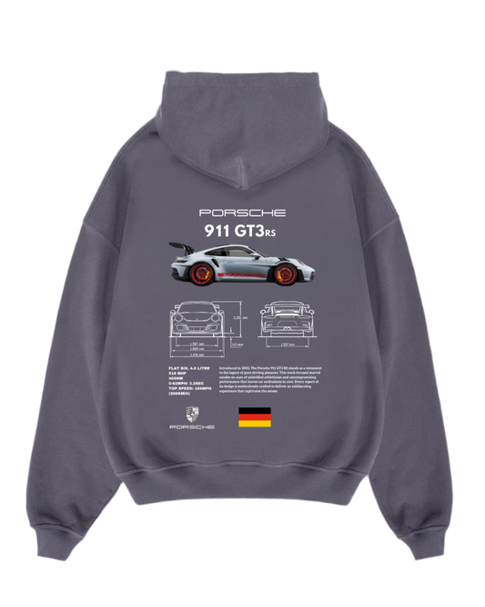 “Porsche Industry” Hiddn Heavy Weight Hoodie