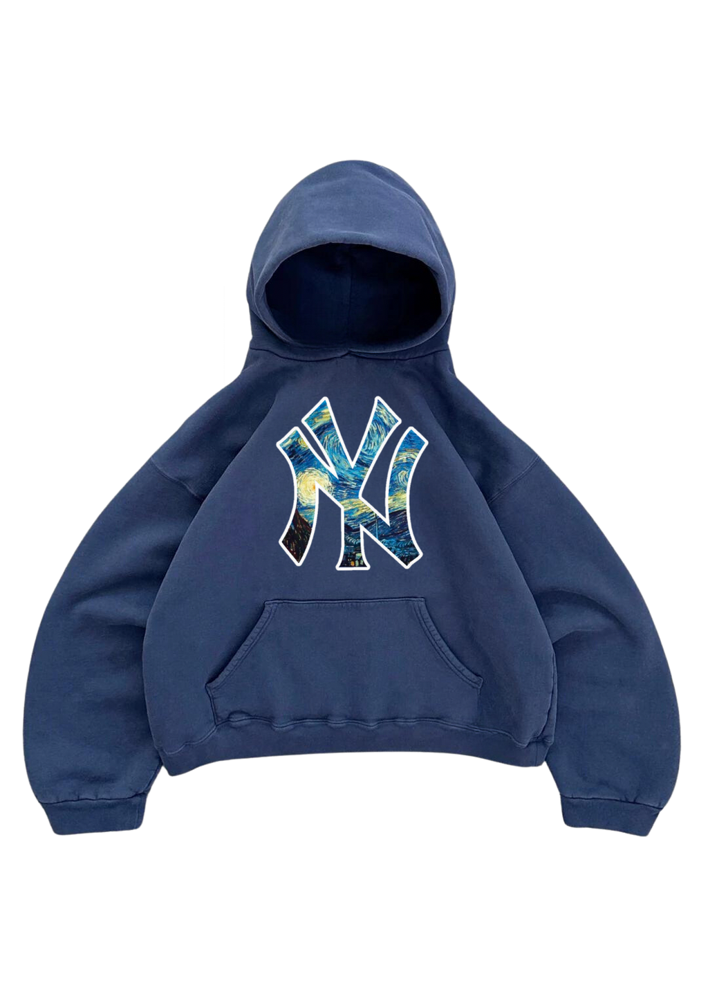 Heavy Weight Starry Night Yankees Hoodie