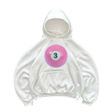 Hiddn Pink Billaird Ball Hoodie