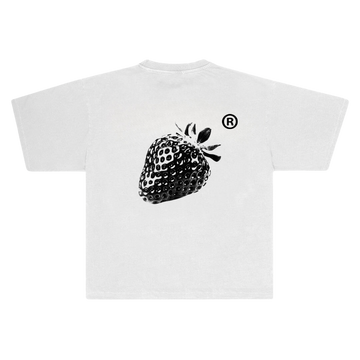 Blackout Strawberry Graphic Tee