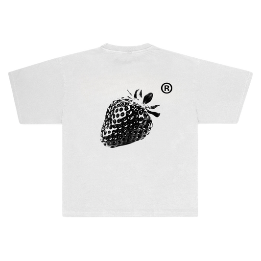 Blackout Strawberry Graphic Tee